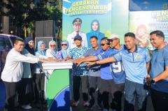 Kendalikan Penyakit Prioritas, Wako Agung Ajak Masyarakat Terapkan Pola Hidup Sehat